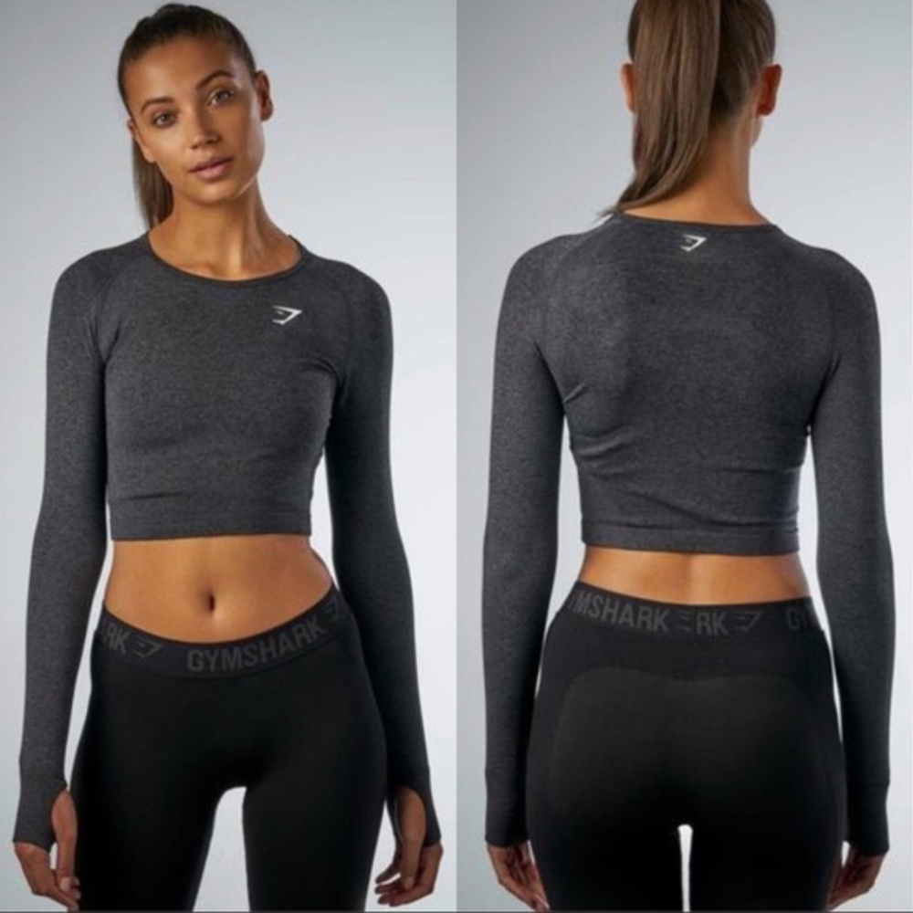 Gymshark Seamless Long Sleeve Crop Top